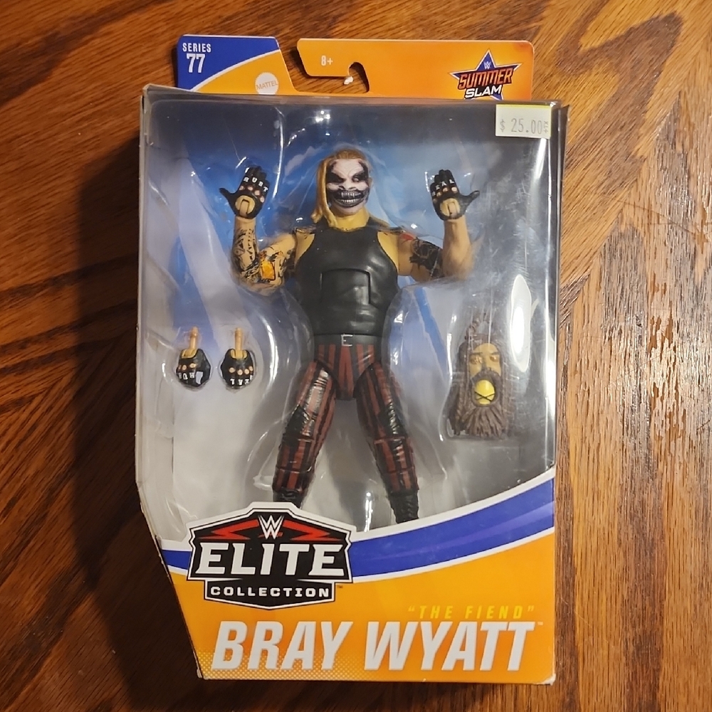 WWE Elite Bray Wyatt Figure with Black and Red Attire